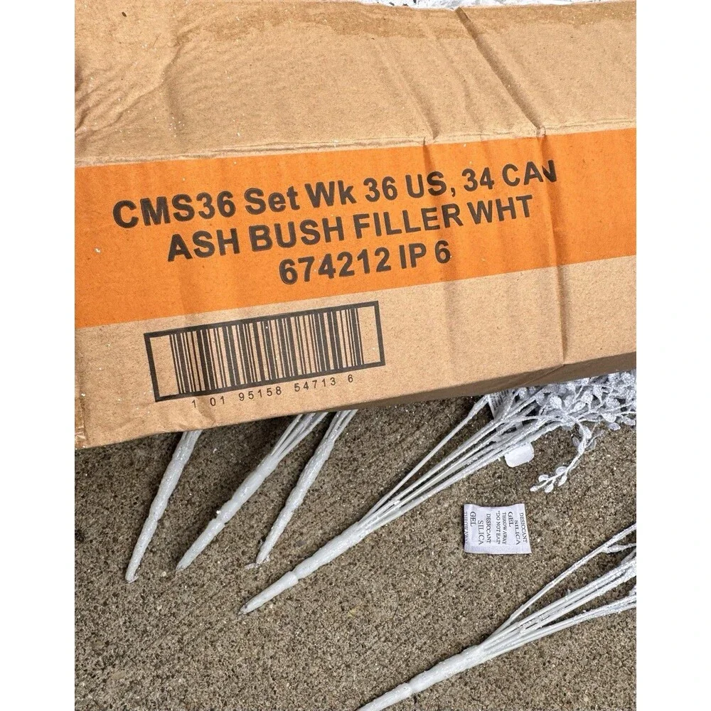 12pc Christmas Tree Decorative Branch Picks Bush Gerbe ,Ashland New $119 RTP